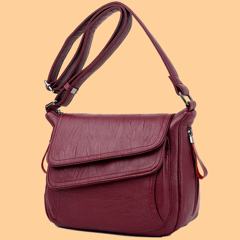 Le luxe rencontre le confort : le sac à main en cuir souple pour femmes